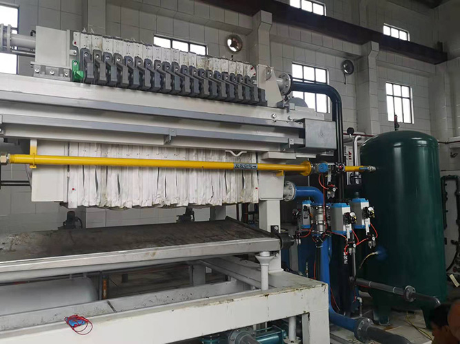 框架式壓濾機材料構成